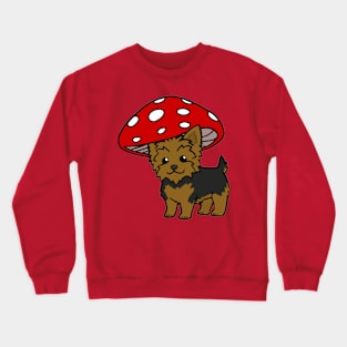 Yorkshire terrier Mushie Crewneck Sweatshirt